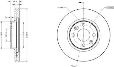 Remy RAD1095C - Discofreno autozon.pro