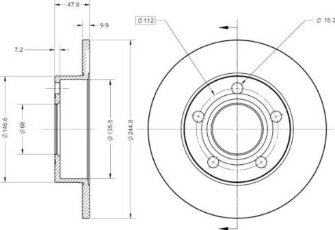 Remy RAD1091C - Discofreno autozon.pro