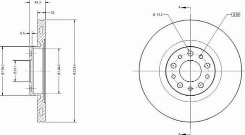 Remy RAD1092C - Discofreno autozon.pro