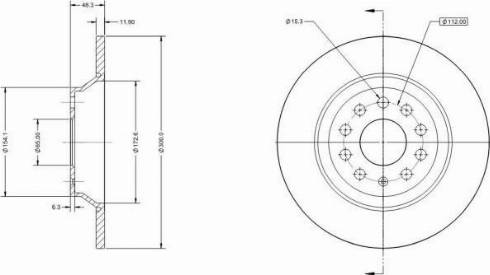 Remy RAD1044C - Discofreno autozon.pro