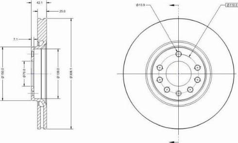 Remy RAD1056C - Discofreno autozon.pro