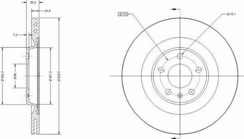 Remy RAD1058C - Discofreno autozon.pro