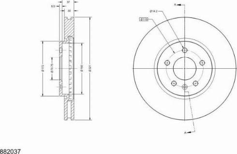 Remy RAD1057C - Discofreno autozon.pro