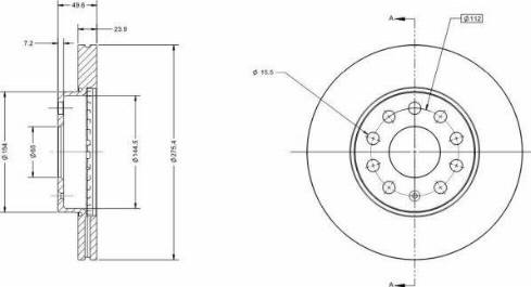 Remy RAD1065C - Discofreno autozon.pro