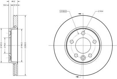 Remy RAD1066C - Discofreno autozon.pro