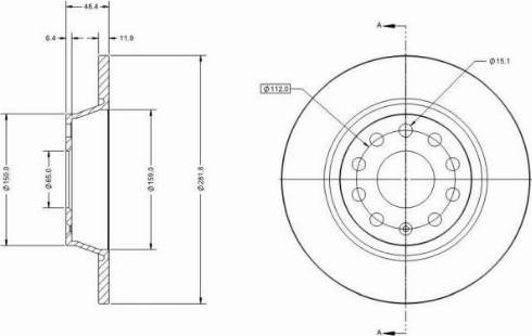 Remy RAD1005C - Discofreno autozon.pro