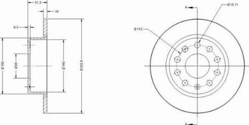 Remy RAD1006C - Discofreno autozon.pro