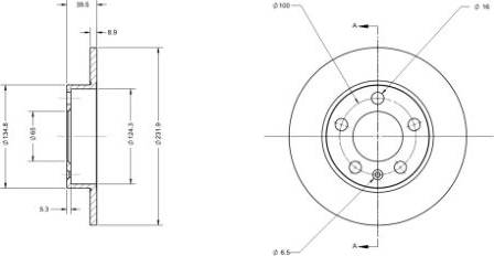 Remy RAD1000C - Discofreno autozon.pro