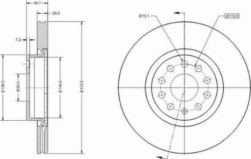 Remy RAD1001C - Discofreno autozon.pro