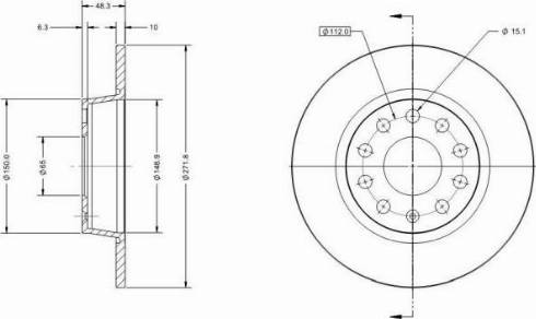 Remy RAD1003C - Discofreno autozon.pro