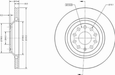 Remy RAD1015C - Discofreno autozon.pro