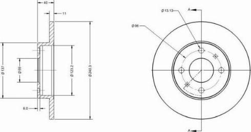 Remy RAD1010C - Discofreno autozon.pro