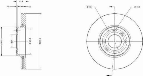 Remy RAD1018C - Discofreno autozon.pro