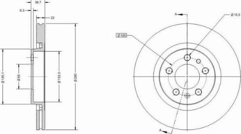 Remy RAD1012C - Discofreno autozon.pro