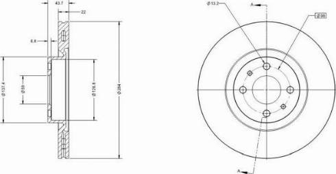 Remy RAD1086C - Discofreno autozon.pro