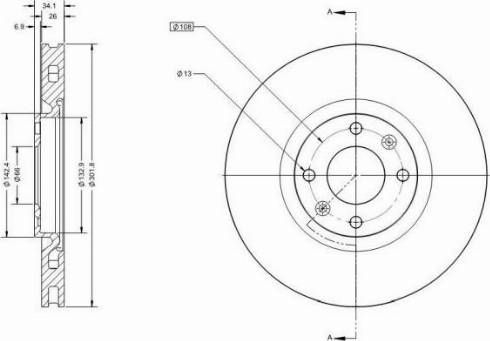 Remy RAD1080C - Discofreno autozon.pro