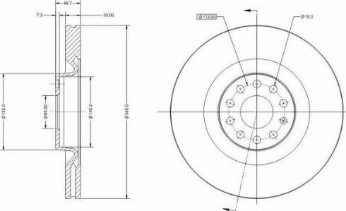 Remy RAD1036C - Discofreno autozon.pro