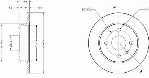 Remy RAD1033C - Discofreno autozon.pro