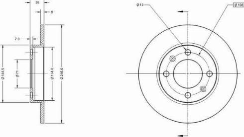 Remy RAD1032C - Discofreno autozon.pro