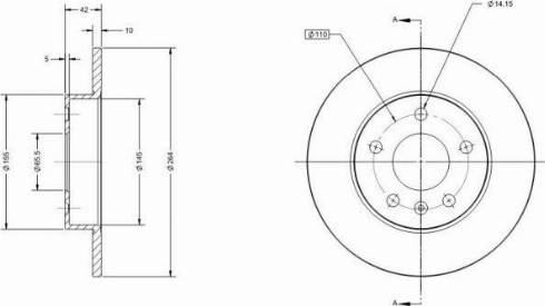 Remy RAD1021C - Discofreno autozon.pro