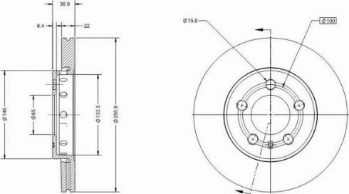 Remy RAD1022C - Discofreno autozon.pro