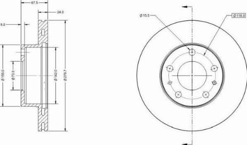 Remy RAD1079C - Discofreno autozon.pro