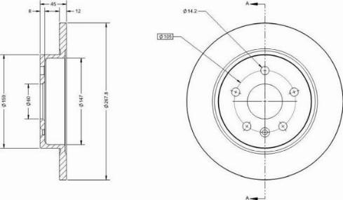 Remy RAD1075C - Discofreno autozon.pro