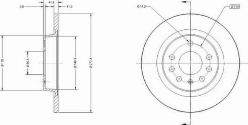 Remy RAD1196C - Discofreno autozon.pro