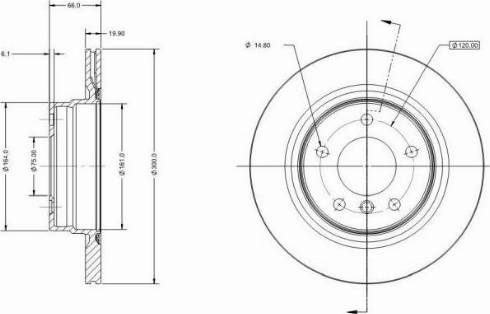 Remy RAD1143C - Discofreno autozon.pro