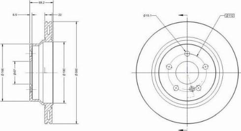 Remy RAD1158C - Discofreno autozon.pro