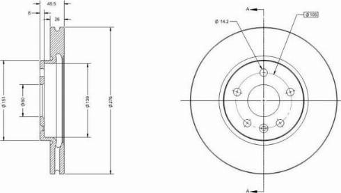 Remy RAD1152C - Discofreno autozon.pro