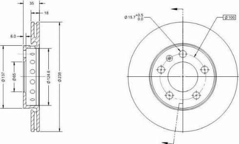 Remy RAD1165C - Discofreno autozon.pro