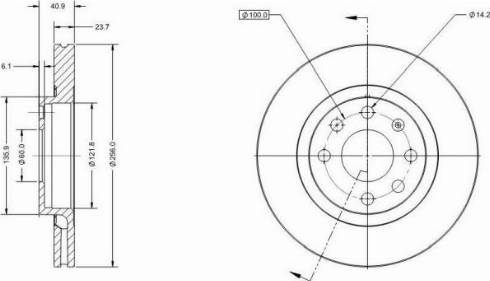 Remy RAD1162C - Discofreno autozon.pro