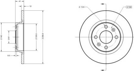 Remy RAD1105C - Discofreno autozon.pro