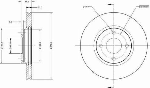 Remy RAD1115C - Discofreno autozon.pro