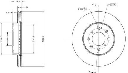 Remy RAD1116C - Discofreno autozon.pro