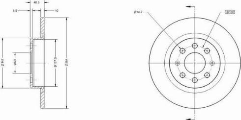 Remy RAD1113C - Discofreno autozon.pro