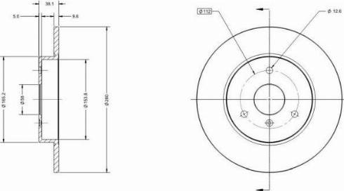 Remy RAD1135C - Discofreno autozon.pro