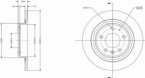 Remy RAD1138C - Discofreno autozon.pro