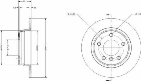 Remy RAD1132C - Discofreno autozon.pro