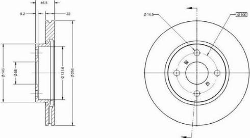 Remy RAD1129C - Discofreno autozon.pro