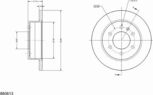 Remy RAD1125C - Discofreno autozon.pro