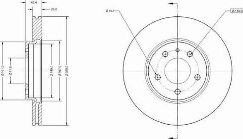 Remy RAD1121C - Discofreno autozon.pro