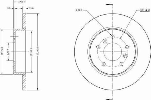 Remy RAD1127C - Discofreno autozon.pro