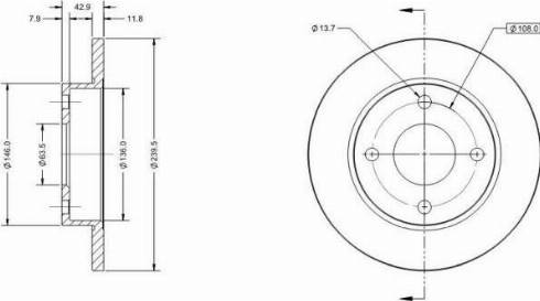 Remy RAD1174C - Discofreno autozon.pro