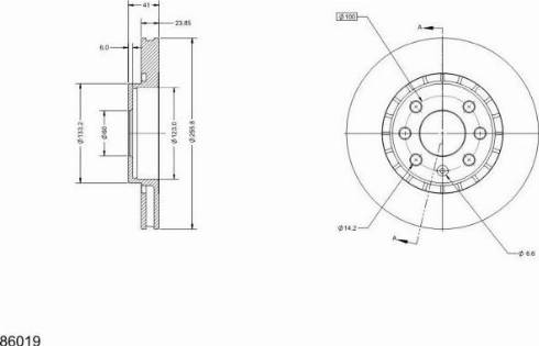 Remy RAD1175C - Discofreno autozon.pro