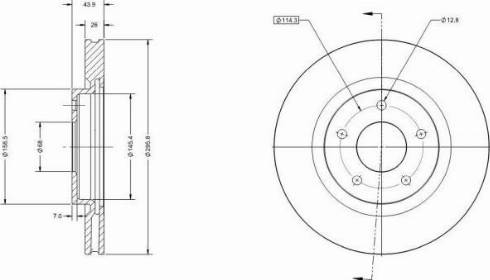 Remy RAD1171C - Discofreno autozon.pro