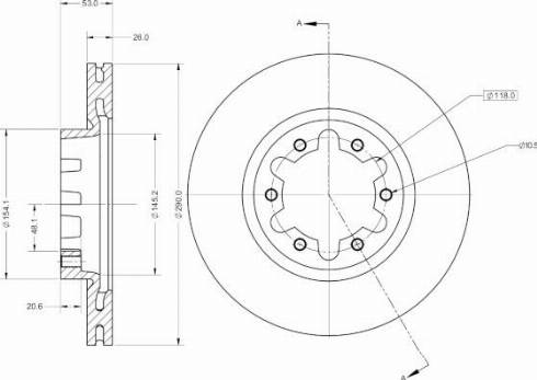 Remy RAD1896C - Discofreno autozon.pro