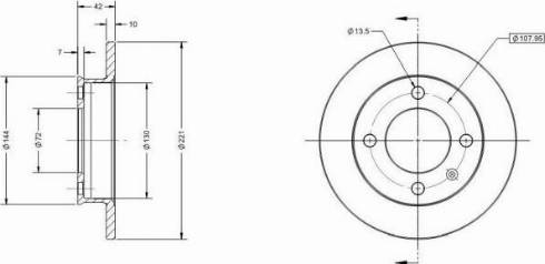 Remy RAD1858C - Discofreno autozon.pro