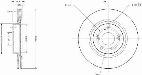 Remy RAD1805C - Discofreno autozon.pro